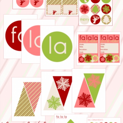 FREE Christmas Party Printables Christmas Party Decorations – Tip Junkie