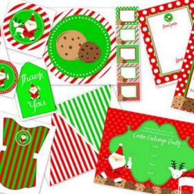 Cookie Exchange Party Package {Free Printables}