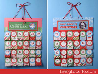 Free Printable Christmas Advent Calendar – Tip Junkie
