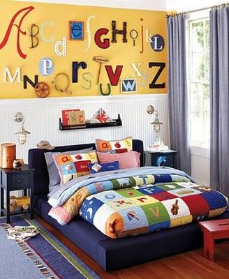 Alphabet Wall  {design}