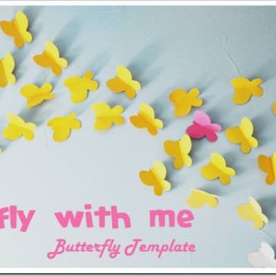 Butterfly Wall Art Tip Junkie