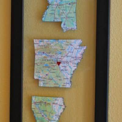 Decorate with Maps – Tip Junkie