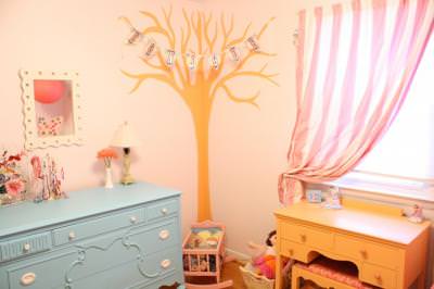 DIY Tree Wall Mural