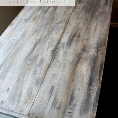 wood barn faux finishing paint diy finishes distressed finish cabinets tipjunkie surface stain weathered rustic door floor later barnwood table