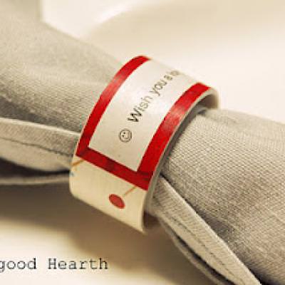 Fortune Napkin Rings {decorate}