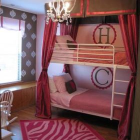 How to Add Style to a Bunk Bed {bunk beds}