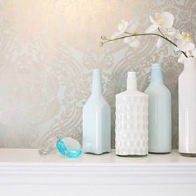 How to Create Your Own Milkglass {trash to treasure}