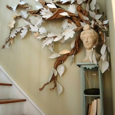 How to Decorate with Book Pages {stationary}
