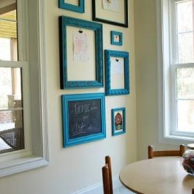 How to Display Children's Art {wall decor}