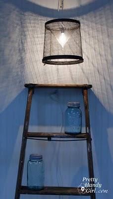 How to Make a Pendant Light {DIY Light}