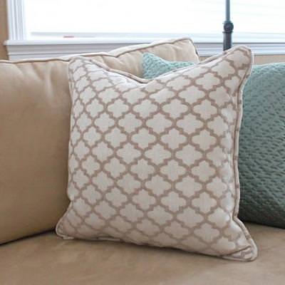 How To Make Pillows With Piping Sewing How To Tip Junkie