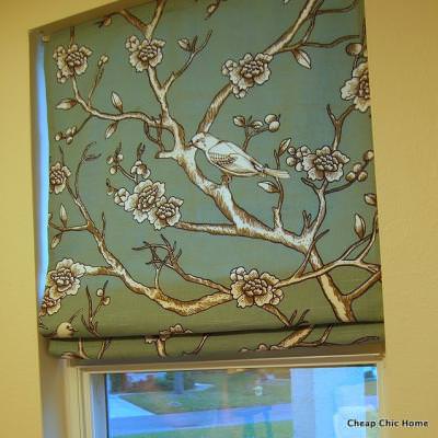How to Make Roman Shades {shades}