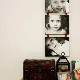 How to Mod Podge Photos on Canvas {mod podge}