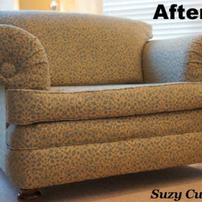 Reupholstery Tips {makeover}