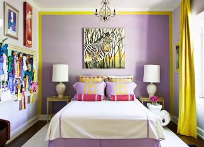 Trimming Out Walls with Ribbon   {wall accent}