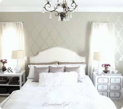 Upholstered Headboard with Nailhead Trim {diy headboard}