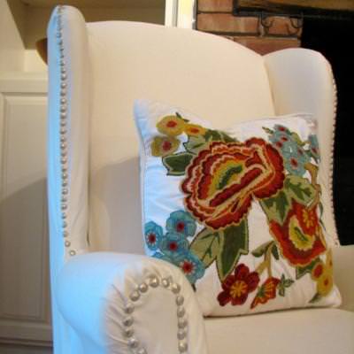 Wing Back Chair {re-do}