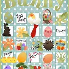 Bunny Bingo {Easter Bunny Games}