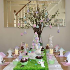 Decorating the Easter Table {tutorial}