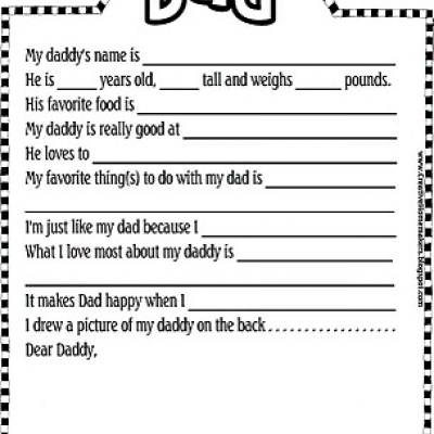 Father s Day Facts About Dad (Father s Day Printables} Tip Junkie Father s Day Facts About Dad (Father s Day Printables} Tip Junkie