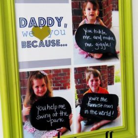 Father's Day Photo Collage {Pictures}