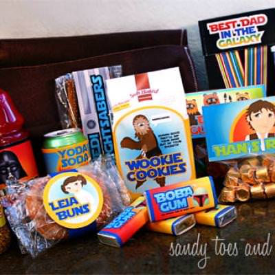 Father's Day Star Wars Kit {Printable Fathers Day Crafts}