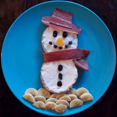 A Snowman Breakfast