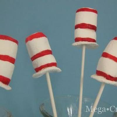 Dr. Seuss Marshmallow Hats {Craft Ideas for Kids}