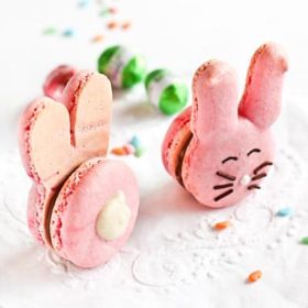 Easter Bunny Macaroons {How-To}