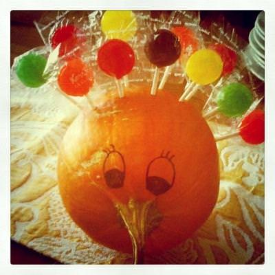 Lollipop Turkey {Candy Stand}