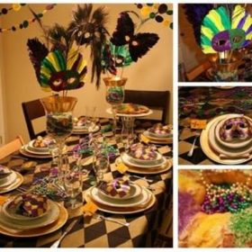 Mardi Gras Dinner Party