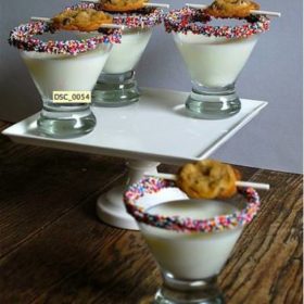 Milk and Cookie Cocktail {Family Fun Craft}