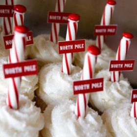 North Pole Cupcakes {Fun Food}