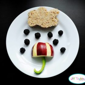 Rainy Day Lunch {Food Crafts for Kids}