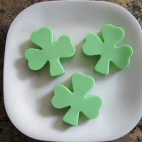 Shamrock Ice Cream Jello