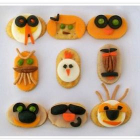 Silly Face Snacks {Edible Art Projects for Kids}