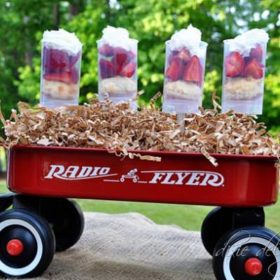 Strawberry Shortcake Pops