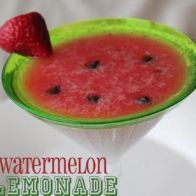 Watermelon Lemonade {Edible Craft}