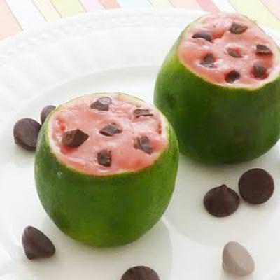 Watermelon Sherbet {Kids Food Crafts}