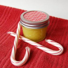 Candy Cane Sugar Scrub {Bath and Beauty Gifts}