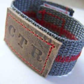 Customized Leather Wristbands {Tutorial}