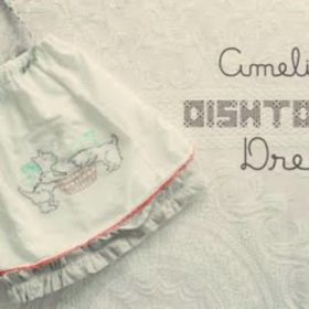 DIY Dishtowel Dress Tutorial