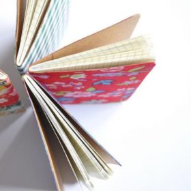 DIY Mini Notebooks {Tutorial}