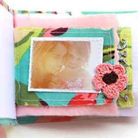 Felt Mini Photo Album