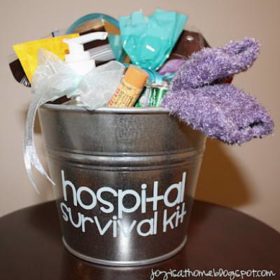 Hospital Survival Kit for Mom-To-Be