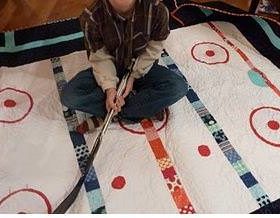 Ice Hockey Quilt