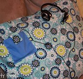 MP3 Player Pocket Pillowcase