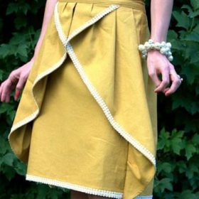 Open-Front Skirt {Tutorial}