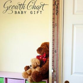 Portable Growth Chart {How-To}