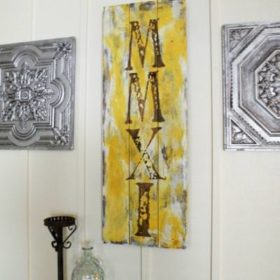 Roman Numeral Wall Art {Tutorial}